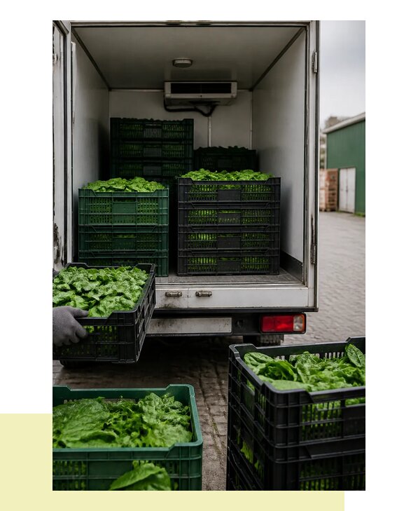 Перевозка шпината в Орск с сохранением свежести продукции